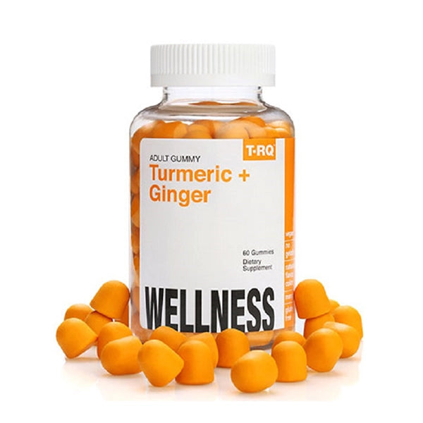 T-RQ Turmeric + Ginger  60 Gummies