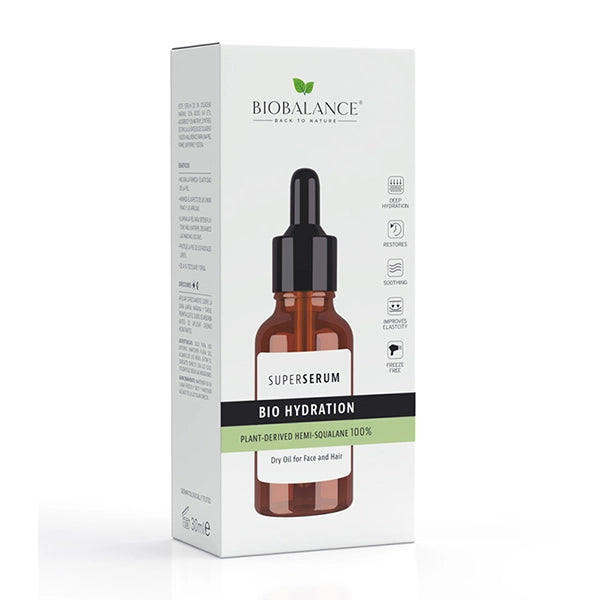 Biobalance Hemi Squalane 100 % Dry Oil For Face &amp; Hair 30ml