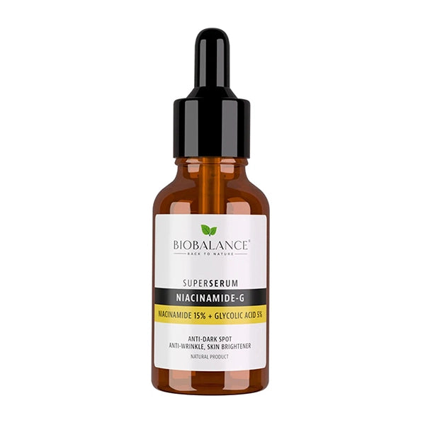 Biobalance Niacinamide 15% Plus Glycolic Acid 5% Super Serum 30ml