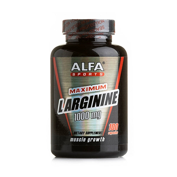 Alfa Maximum L Arginine 1000mg 100 Cap - Workout Recovery - Alfa