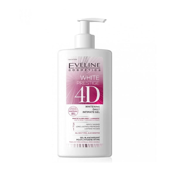 Eveline White Prestige 4d Whitening Daily Intimate Gel 250ml
