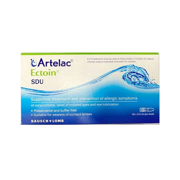 Artelac Ectoin Sdu Eye Drops 30's