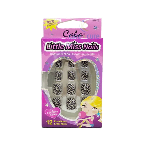 Cala Little Miss Nails Pre Glued 12 Pcs