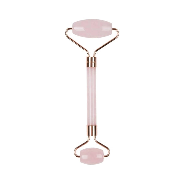 Cala Rose Quartz Facial Roller With Rose Gold