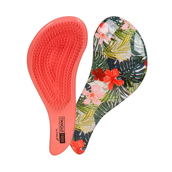 Cala Tangle Free Hair Brush Tropical Palms