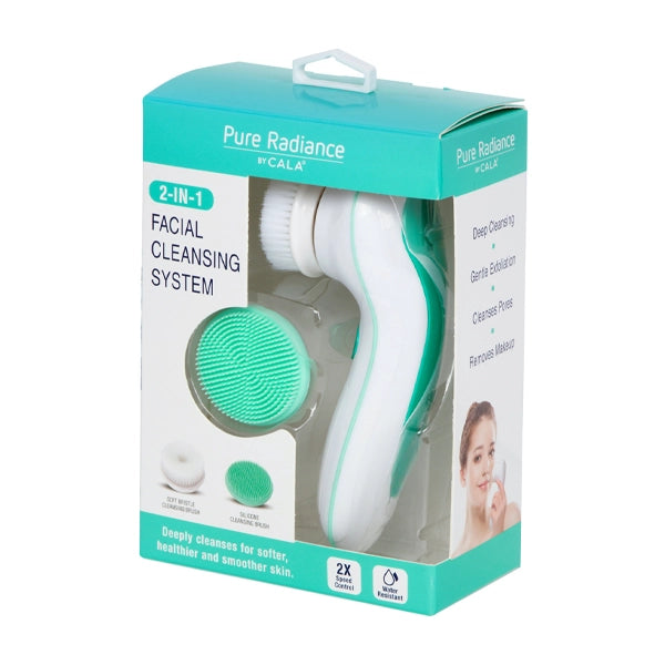 Cala 2 In 1 Facial Cleansing System Mint
