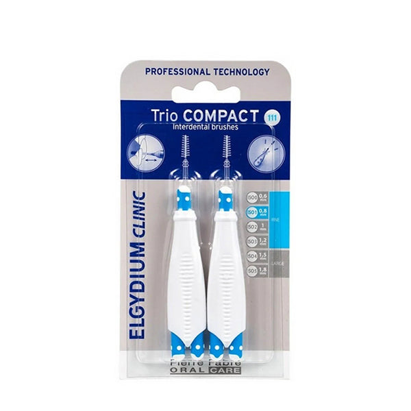 Elgydium Fine Interdental Brushes 0.8 Mm