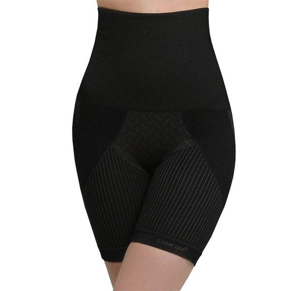 Sankom Black Long High Waist Soft Touch With Aloe Vera Xxl