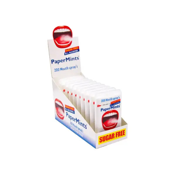 papermints sugar free 200 mouth spray 12ml