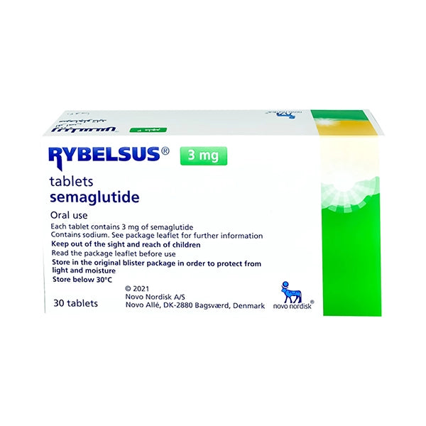 Rybelsus 3mg Tab 30's