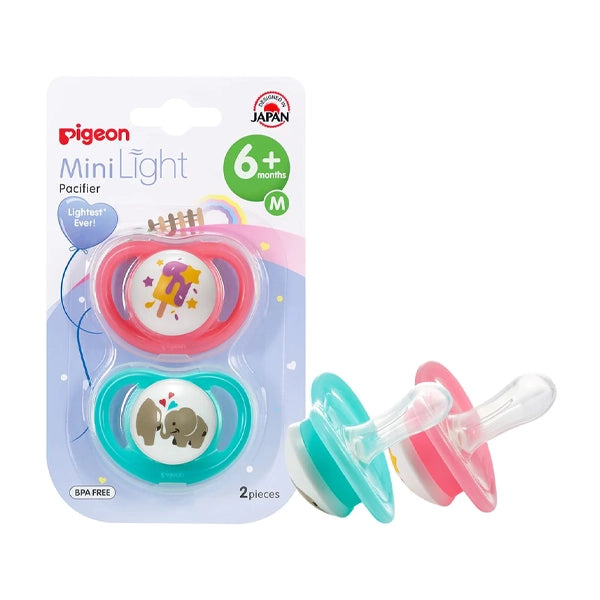 Pigeon Pacifier Double Ice Cream &amp; Elephant +6 M
