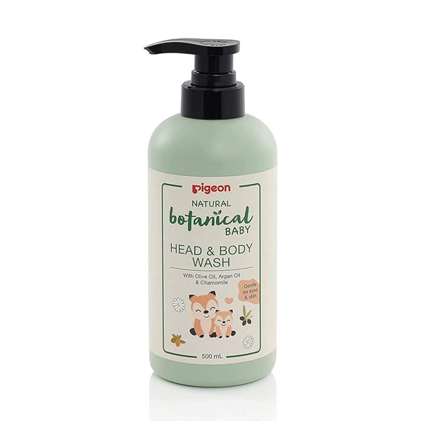 Pigeon Natural Botanical Head &amp; Body Wash 500 Ml