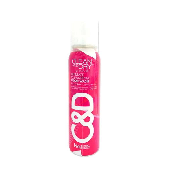Clean &amp; Dry Intimate Cleansing Foam Wash 85g