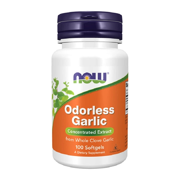 Now Odorless Garlic 100 Softgels