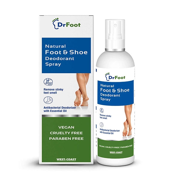 Drfoot Natural Foot &amp; Shoe Deo Spray 100 Ml