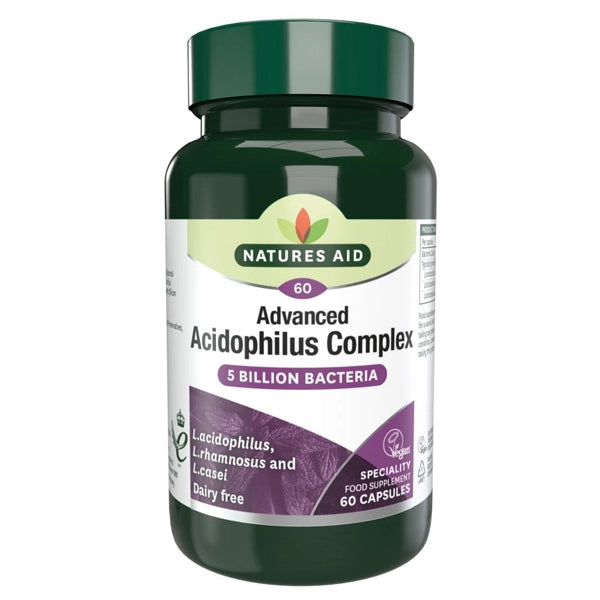Natures Aid Acidophilus Complex Cap 60's