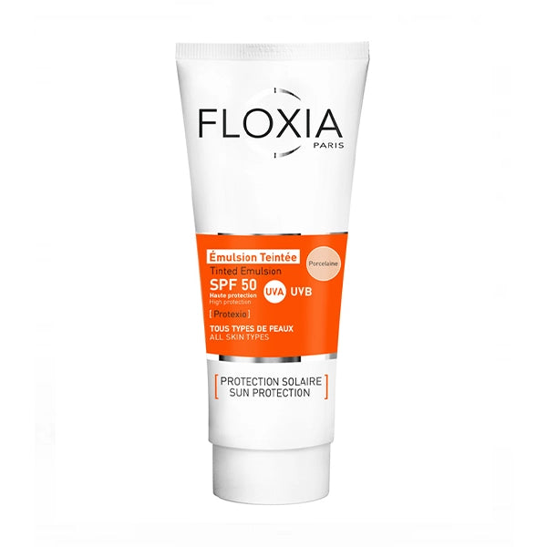 Floxia Paris Sunscreen Tinted Emulsion Spf 50  50ml