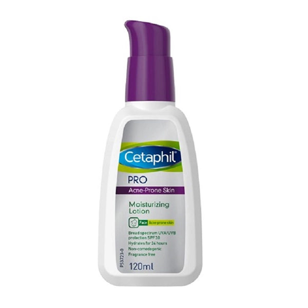 Cetaphil Pro Moisturizing Lotion For Acne Prone Skin 120ml
