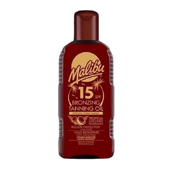 Malibu Bronzing Tanning Oil Spf 15