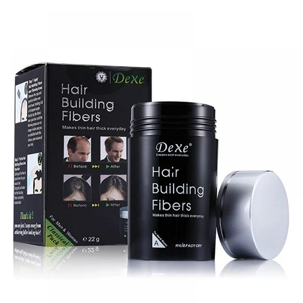 Dexe Hair Building Fibers Medium Brown No 4