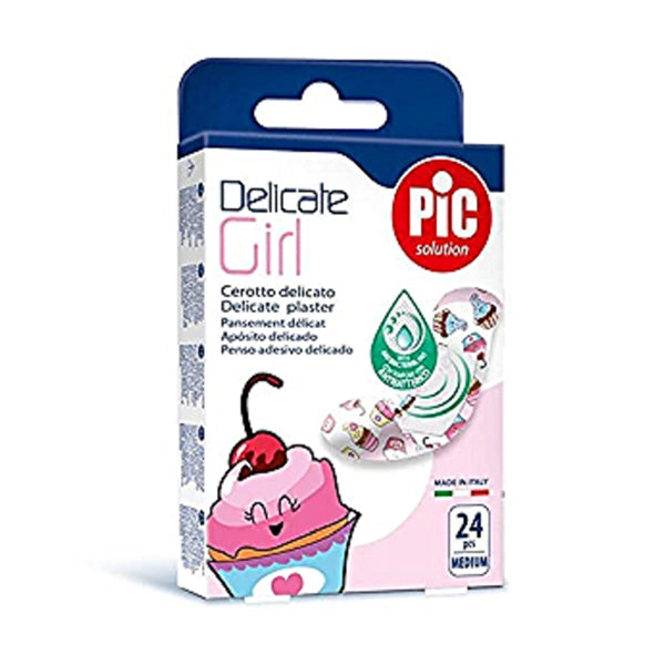 Pic Delicate Girl Plaster Medium 24 Pieces