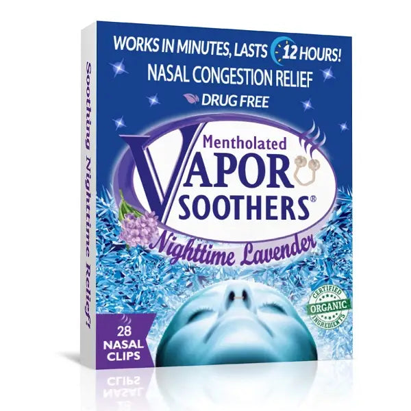 Vapor Soothers Congestion Nasal Dilator(nighttime Lavender)