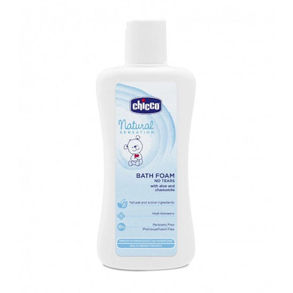 Chicco No Tears Bath Foam Natural Sensation 200ml