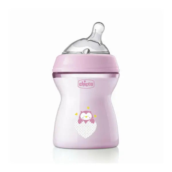 chicco  natural feeding bottle pp 2m+ 250ml girl