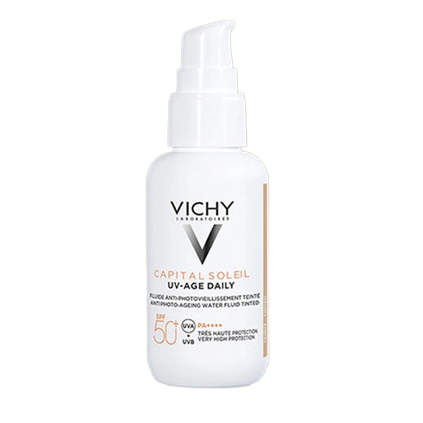 Vichy Capital Soleil Uv Age Tinted Fluid Sunscreen Spf 50+ 50ml