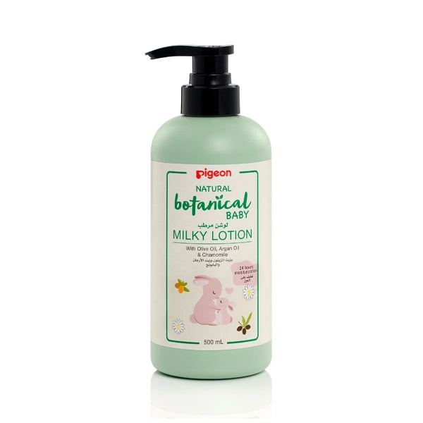 Pigeon Natural Botanica Baby Milk Lotion 500 Ml
