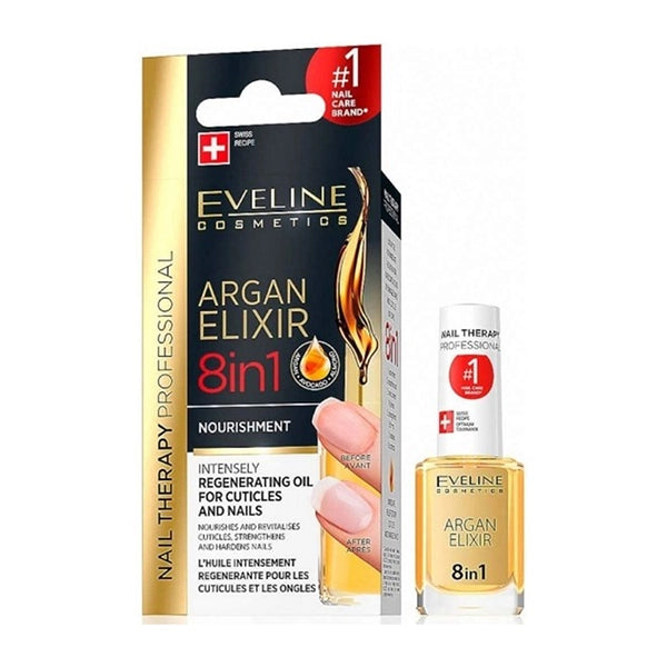 Eveline Argan Elixir For Cuticles &amp; Nails 12ml