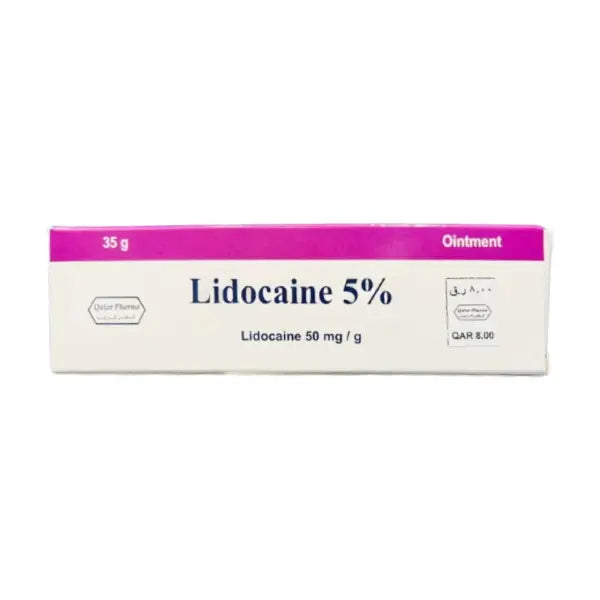 Qatar Pharma Lidocaine 5 % Oint 35 G
