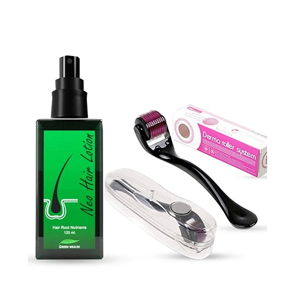 Neo Hair Lotion + Derma Roller