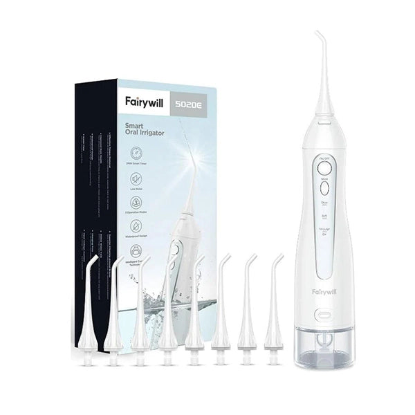 Fairywill Water Flosser Oral Irrigator White 5020e