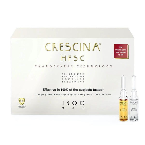 Crescina Transdermic Hfsc Complete Treatment 1300 Men 10+10 Vials