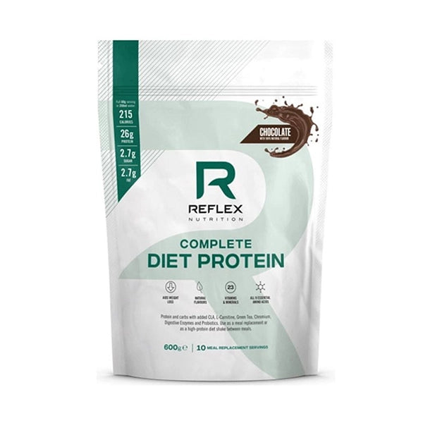 Reflex Nutrition Complete Diet Protein Chocolate 600g - Weight Management - Reflex Nutrition