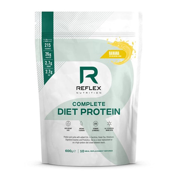 Reflex Nutrition Plant Base Protein Banana 600g - Muscle Recovery - Reflex Nutrition