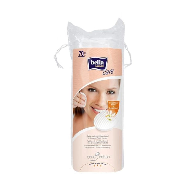 Bella Cotton Pads Panthenol Oval 70's 