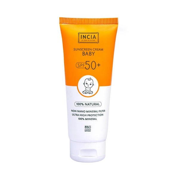 Incia Sunscreen Cream Baby Spf 50+ 100 Ml
