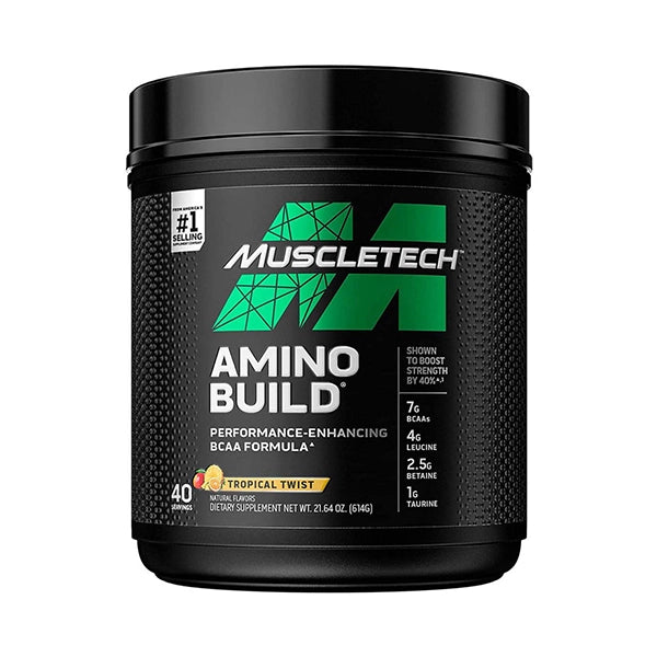 Muscletech Amino Build Tropical Twist 614g - Muscle Recovery - Muscletech