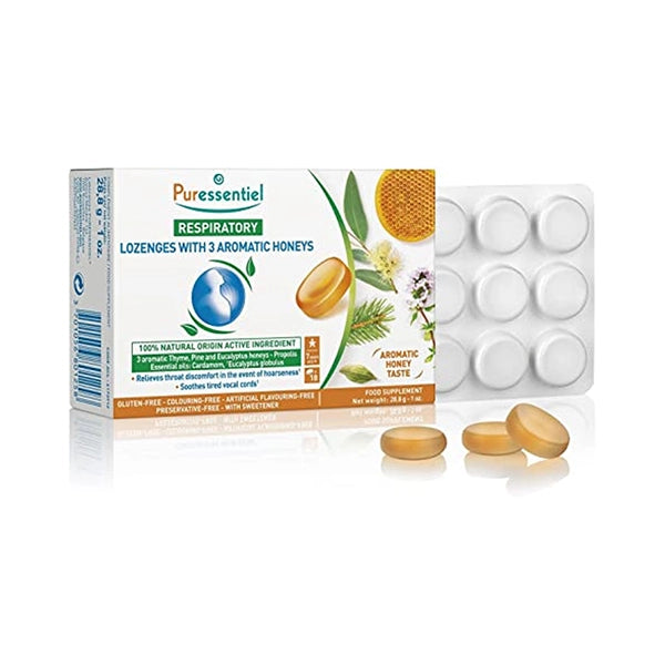 Puressentiel Lozenges Aromtic Honey Taste 18 Loz