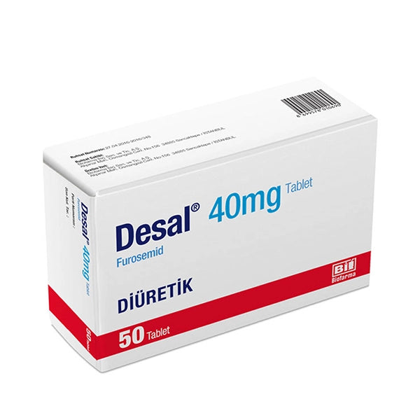 Desal 40mg Tab 50's