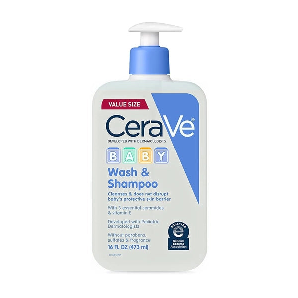 Cerave Baby Wash &amp; Shampoo 473 Ml