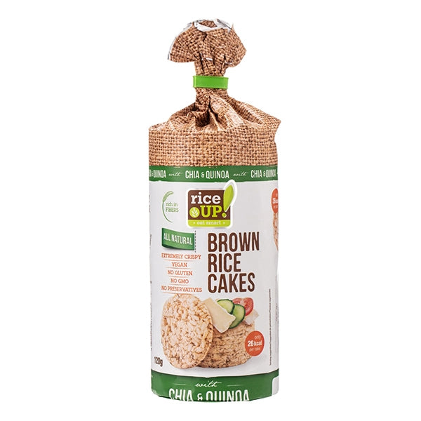 Rice Up Whole Grain  Rice Cakes W/quinoa, Chia - Nutrient-rich - Rice Up