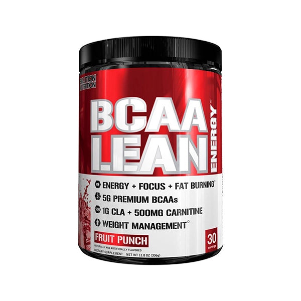 Evl Bcaa Lean Energy 321g Fruit Punch - Muscle Recovery - Evlution nutrition