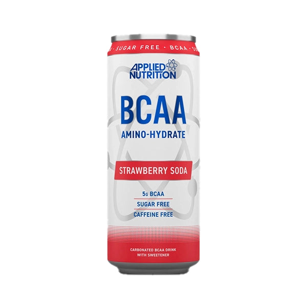 Applied Nutrition Bcaa Amino Hydrate Strawberry Soda Sugar Free 330ml - Muscle Recovery - Applied Nutrition