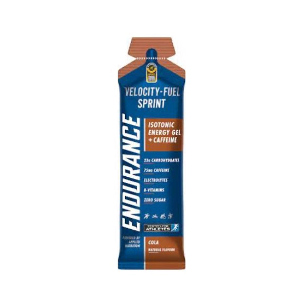 Applied Nutrition Endurance Gel Sprint 60gm Cola W/caffeine - Energy Boost - Applied Nutrition