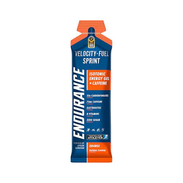 Applied Nutrition Isotonic Energy Gel With Caffeine Orange Flavour 60g - Athletic Performance - Applied Nutrition