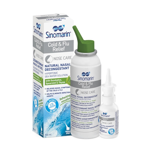 Sinomarin Cold &amp; Flu Nasal Spray  100 Ml