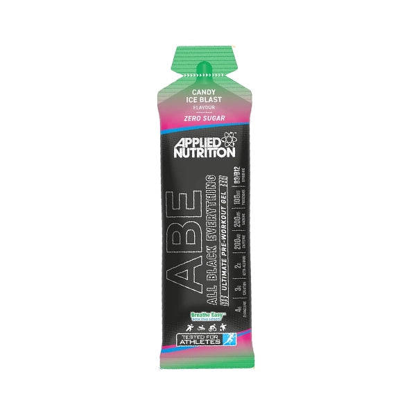 Applied Nutrition Pre Workout Gel Candy Ice Blast 60g - Energy Boost - Applied Nutrition